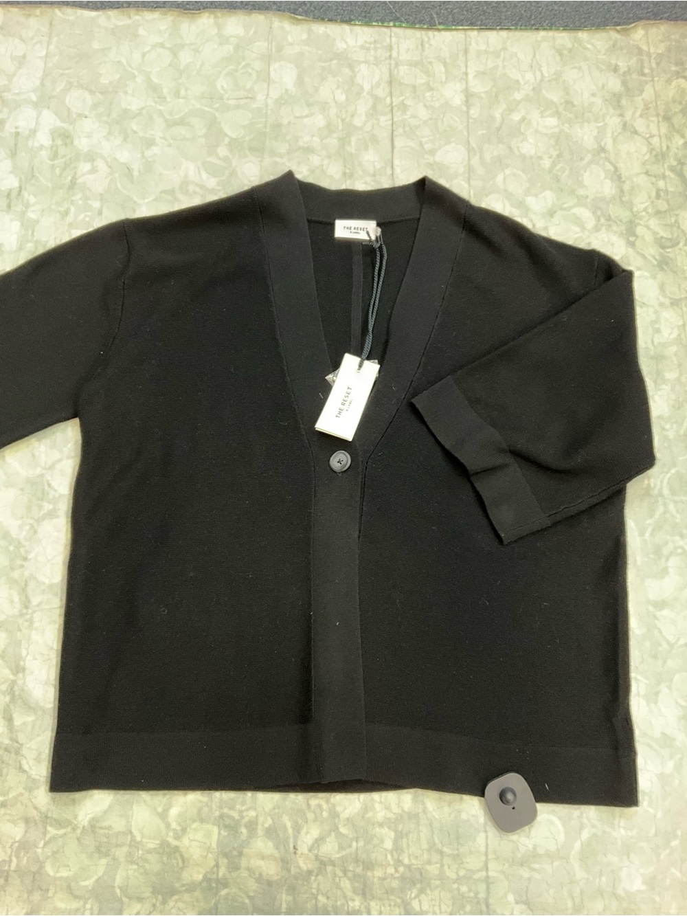 The Reset Black Kimono Cardigan